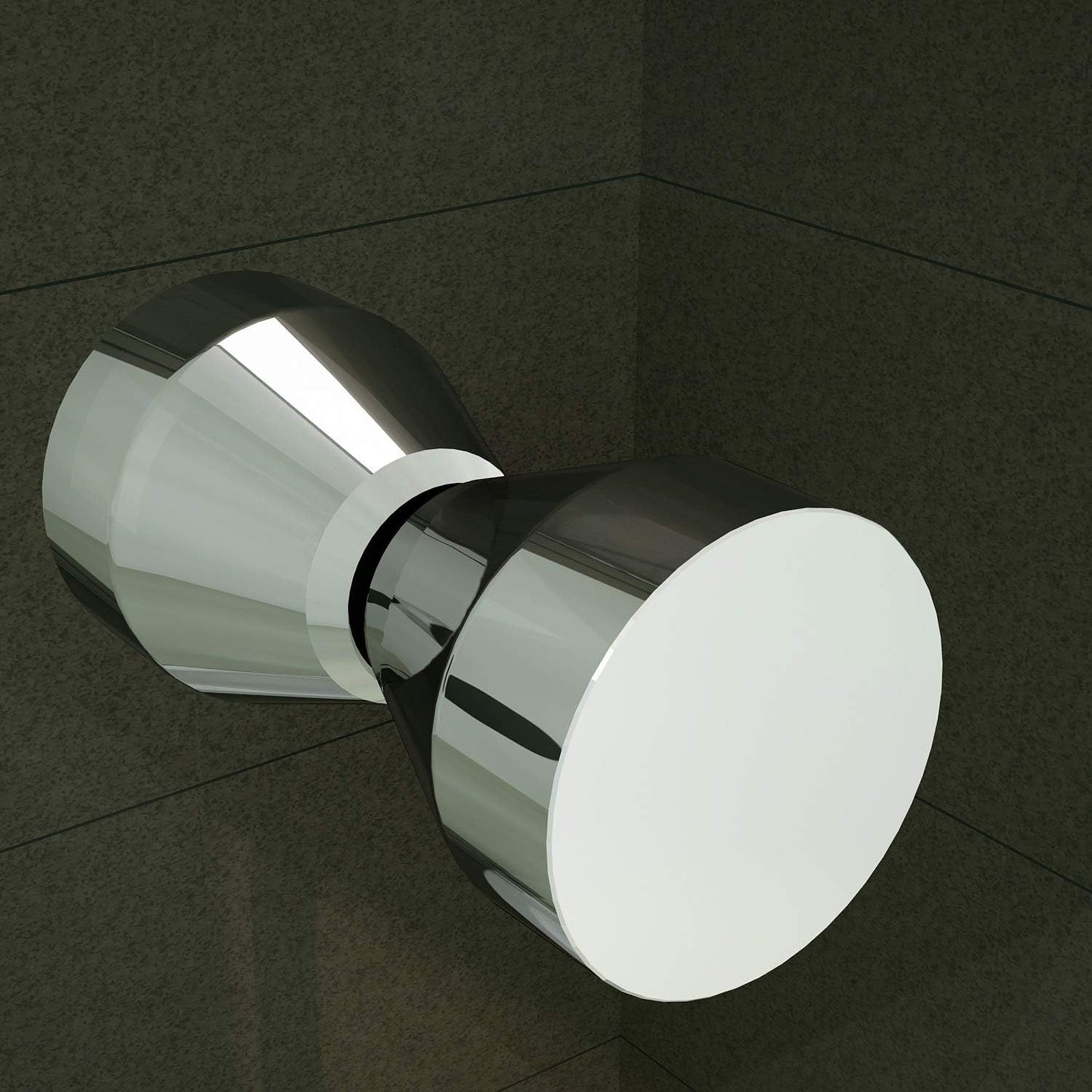 Shower Cubicle with Corner Entry 80 x 80 cm Height 190 cm Clear Glass 6 mm Tempered Glass Nano