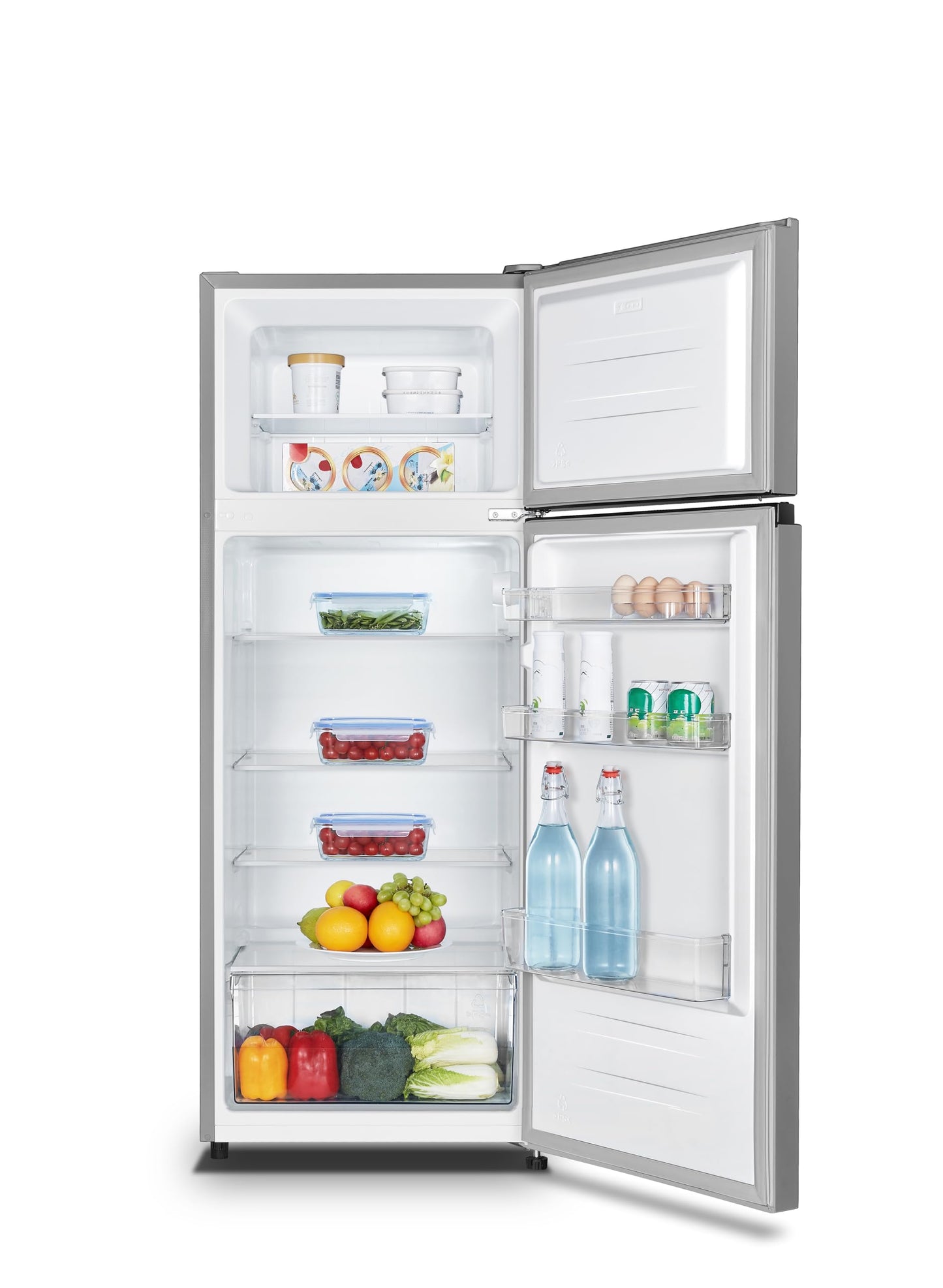Gorenje N 619EAW4 Fridge-Freezer Combination, LED Display, 186 cm, 300 L, NoFrostPlus, Vegetable Compartment with Moisture Control, FastFreeze, White