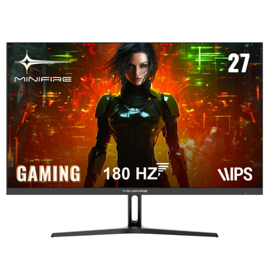 Minifire 24 Zoll Gaming Monitor, 100Hz, Curved Gaming Monitor, Lautsprecher, USB Type-C Port, 1Ms, sRGB100%, FHD 1080P Computer Bildschirm, VESA kompatibel, Eye Care Adaptive Sync HDMI Port (MF24C1 )