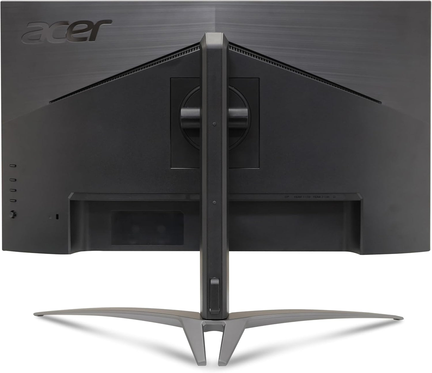 Acer Predator XB273KV3 Gaming Monitor 27 Inch (69 cm Screen) 4K (UHD), Agile Splendor IPS, 160Hz, 1ms/0.5ms (GTG, Min.), DP 1.4, 2xHDMI 2.1, Height-Adjustable, Rotatable, FreeSync Premium