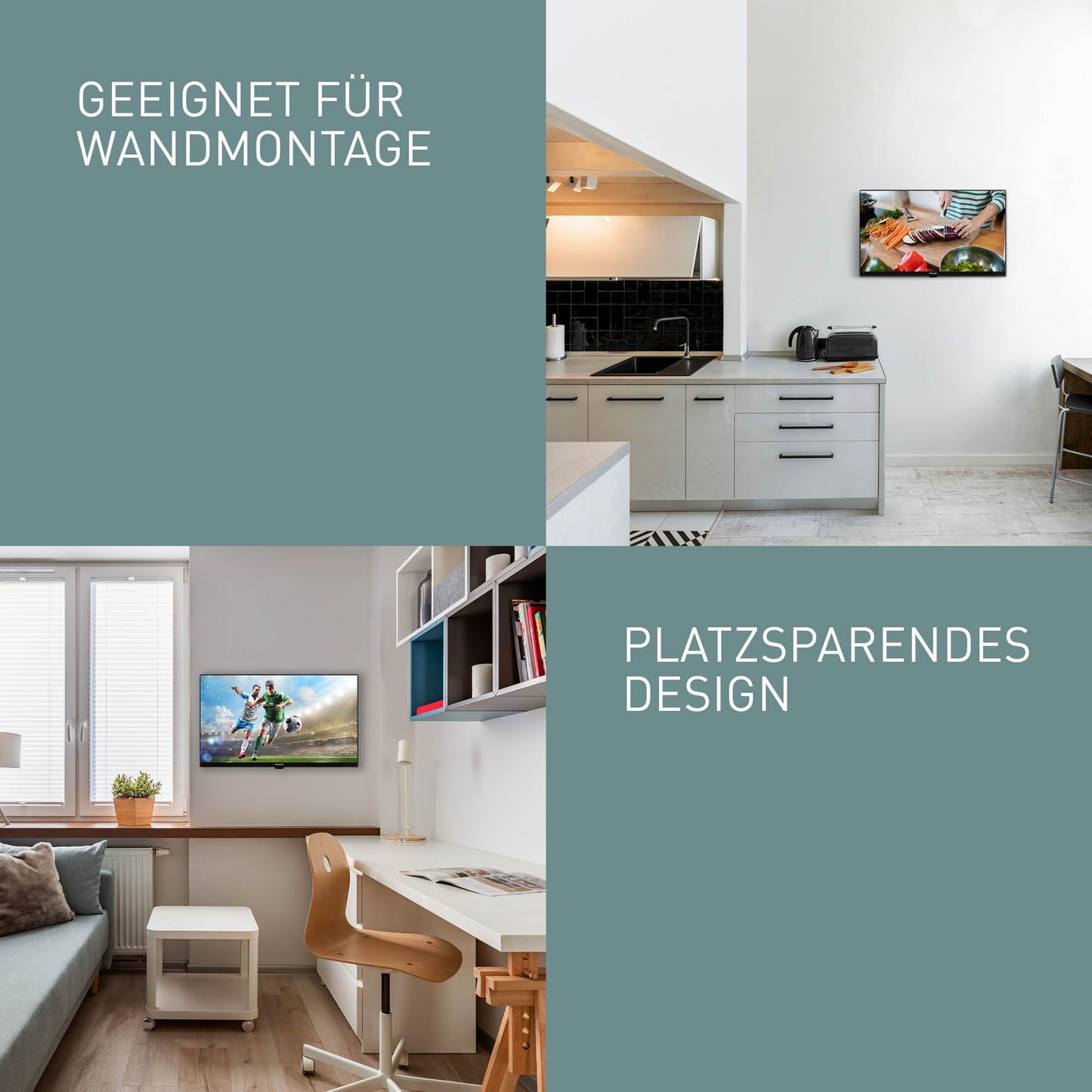 Panasonic TS-32N30AEZ, N30 Series 32 Inch HD LED TV, 2024, USB Media Player, High Contrast, HD Triple Tuner, HDMI, Wall Mounting Option, Thin Frame, for An Exceptional Visual Experience