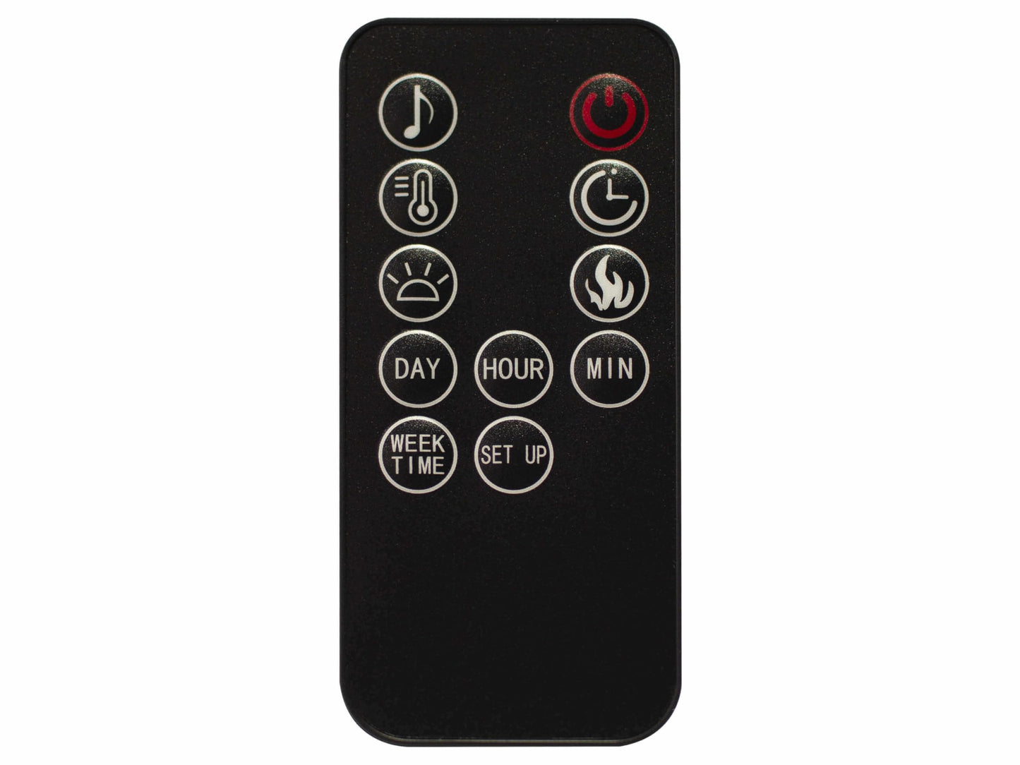 ArtiFlame Elektrokamin AF27WR Multicolor, Elektrischer Einbaukamin mit Heizung 900/1800 W, realistischer 3D-Flammeneffekt, LED-Beleuchtung, Fernbedienung, Timer, Thermostat, Knistereffekt, Schwarz