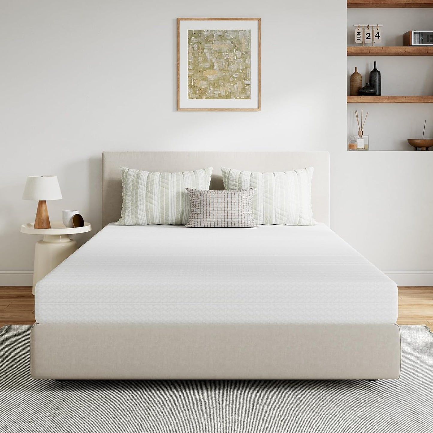 Novilla Mattress H3/H4 7-Zone Cold Foam Mattress, 140 x 200 cm, Various Sizes and Heights, Breathable Cover Washable at 60 °C, Oeko-Tex & CertiPUR-US Certified, Rolled Mattress, 18 cm