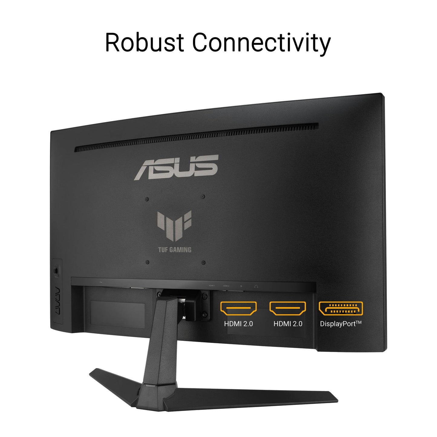 ASUS TUF Gaming VG34VQL1B, 34 Inch UWQHD Curved Monitor, 165 Hz, 1 ms MPRT, FreeSync Premium, DisplayHDR 400, VA Panel, 21:9, 3440 x 1440, DisplayPort, HDMI, USB, Ergonomic, Black