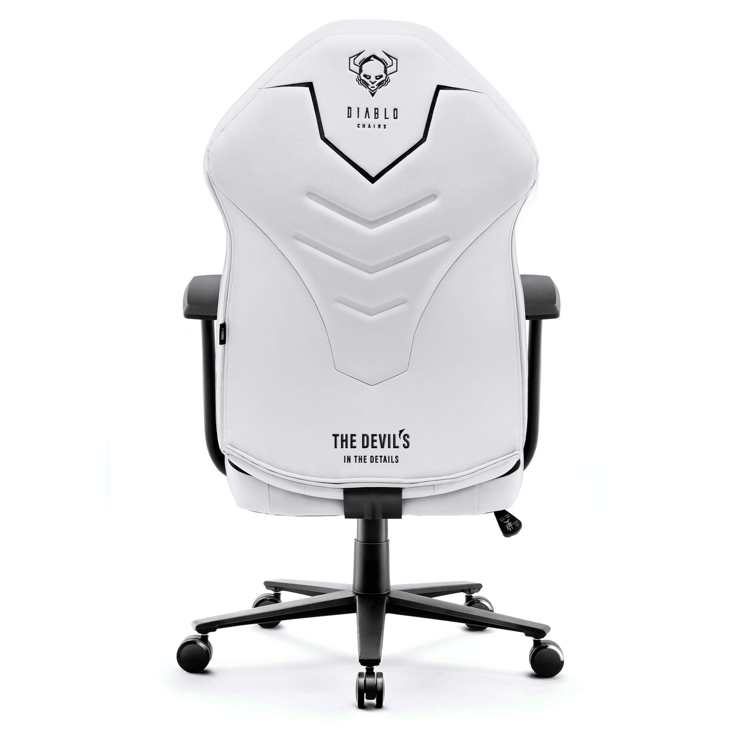 Diablo X-Gamer 2.0 Gaming Chair Office Chair Fabric Cover Ergonomic Design Lumbar Cushion Soft Pad Cushion (Pink-White)