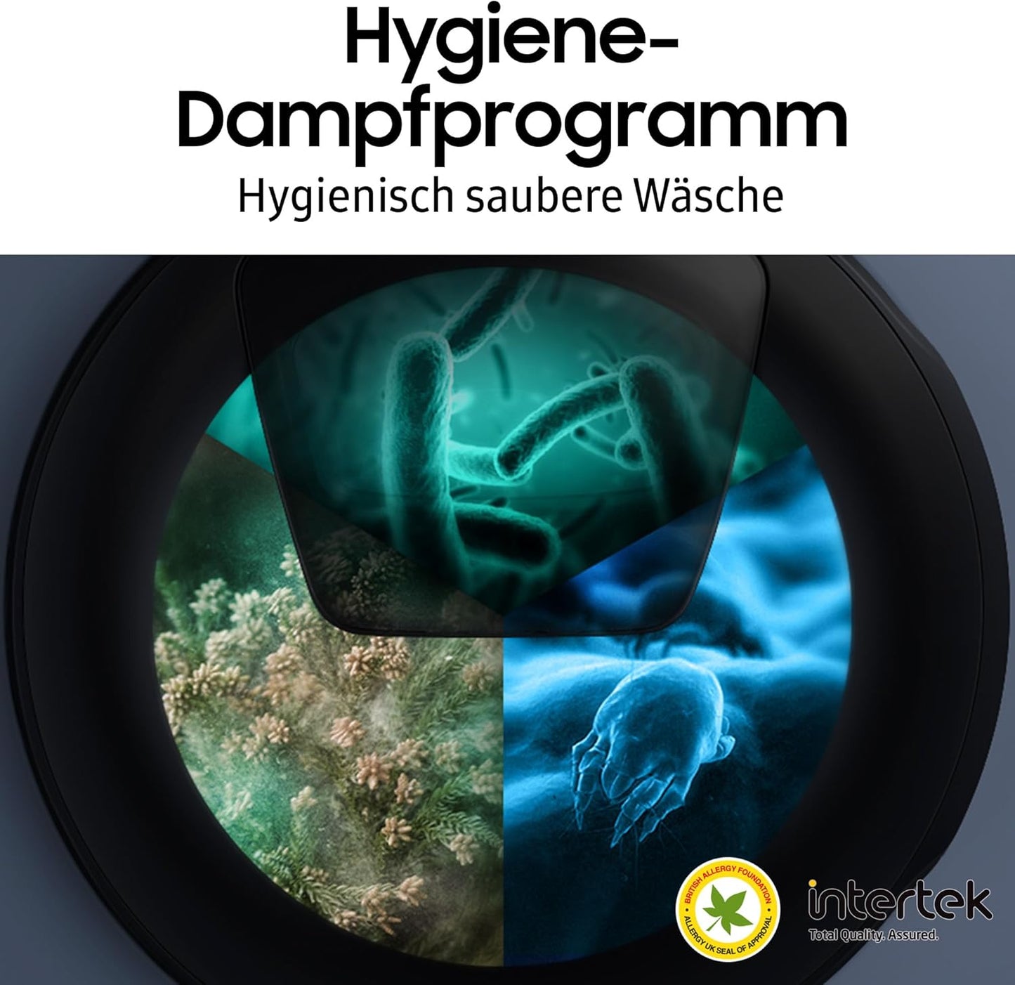 Samsung WW90T504AAWCS2 Washing Machine, 9 kg, 1400 rpm, Extra Energy Saving, Energy Saving, Energy Efficiency Class A (-10%), AI Ecobubble, AI Control, SmartThings App and AI Energy Mode, Hygiene