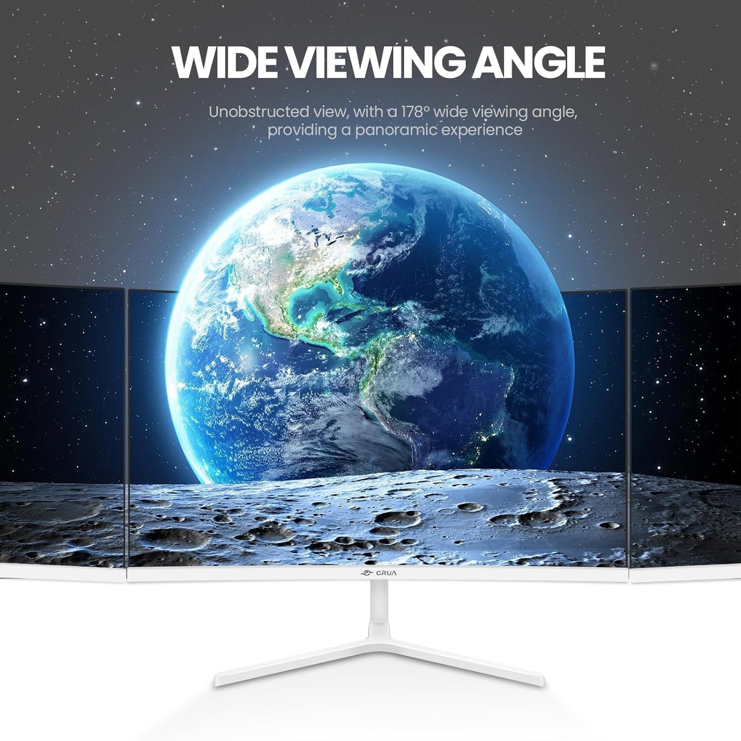32 Zoll Curved Gaming Monitor, 1K Full HD 1080P (1920x1080), 240Hz, 1ms, 1500R, AdaptiveSync, DCI-P3 90%, SRGB100%, Eye Care