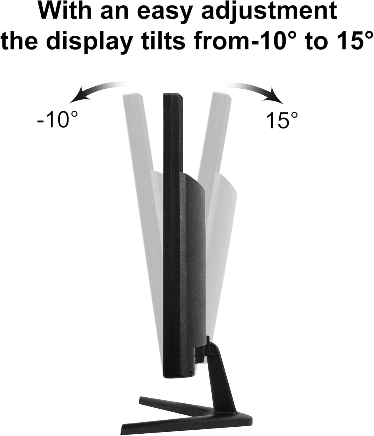 Thinlerain 20 Inch PC Monitor 1600 x 900 LED Screen CCTV Monitor BNC/VGA/HDMI/AV/Audio, VESA, Built-in Speaker, Black
