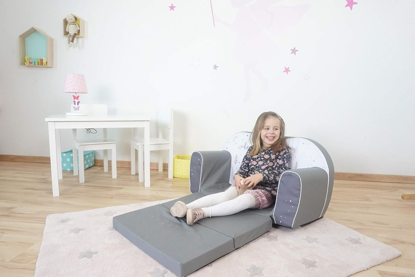 KNORRTOYS.COM Bear 68449 Children's Sofa, Grey