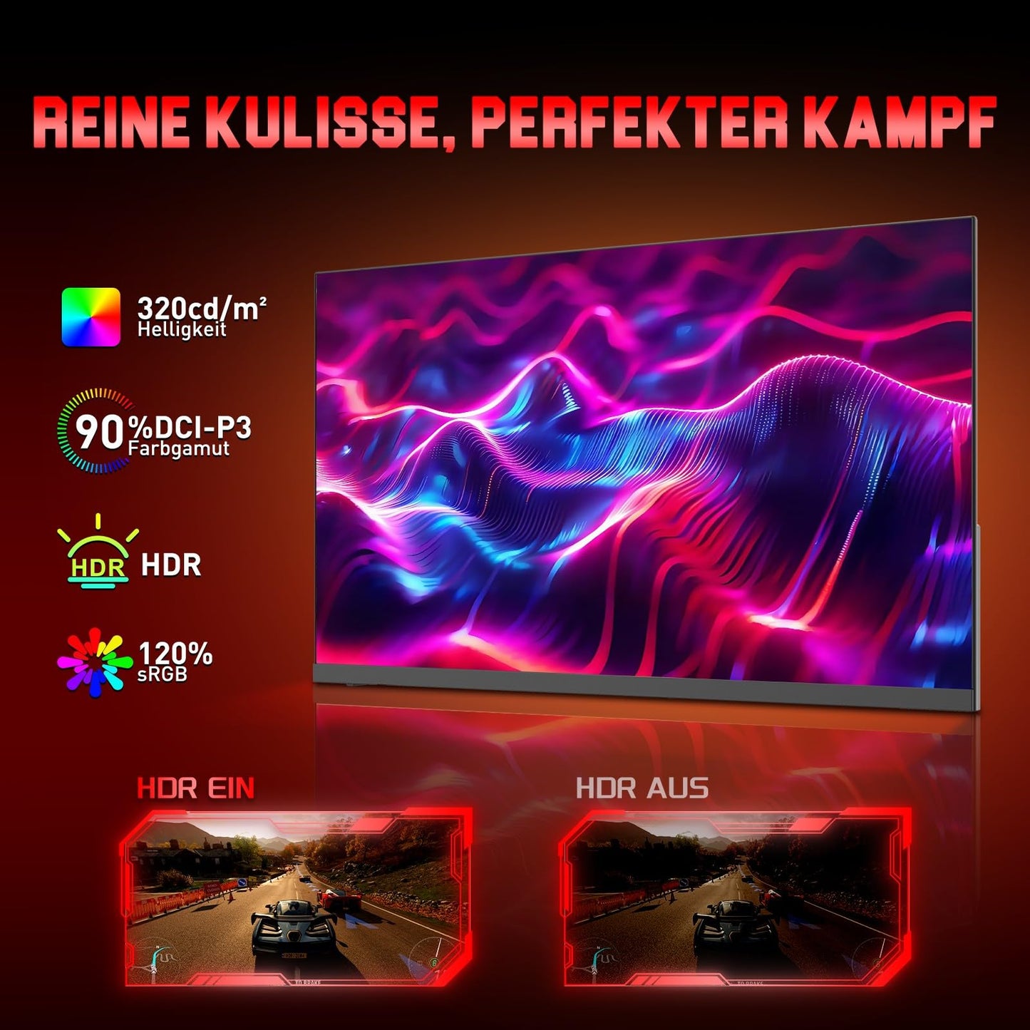 Minifire 27-Inch Monitor, 100 Hz, Anti-Flicker, Full HD, 1080p Monitor PC Screen with HDMI VGA Ports (MF27X3AL HDMI Cable Included)