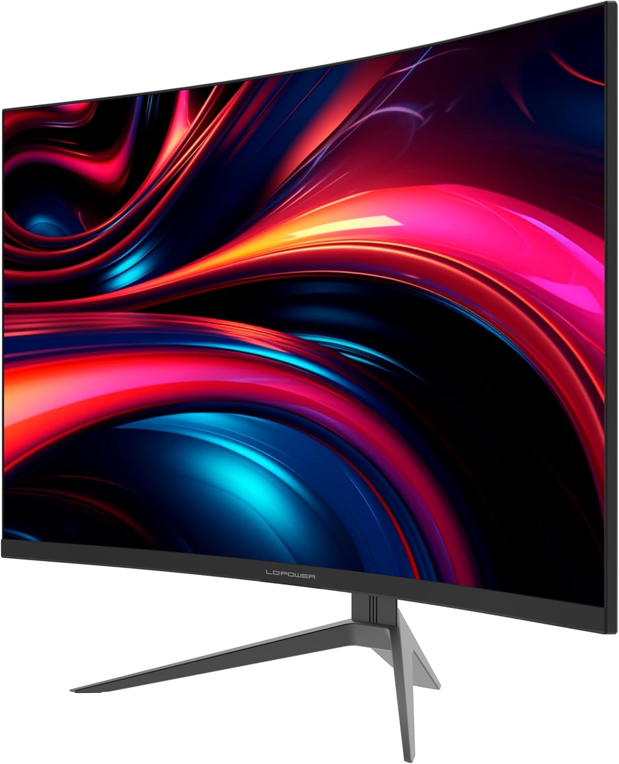 LC-POWER FHD Curved Monitor 32 Zoll, 165 Hz, 1920x1080, 1ms, 1500R und Freesync mit G-Sync-Kompatibilit, HDMI & DP, VESA, LC-M32-FHD-165-C-A