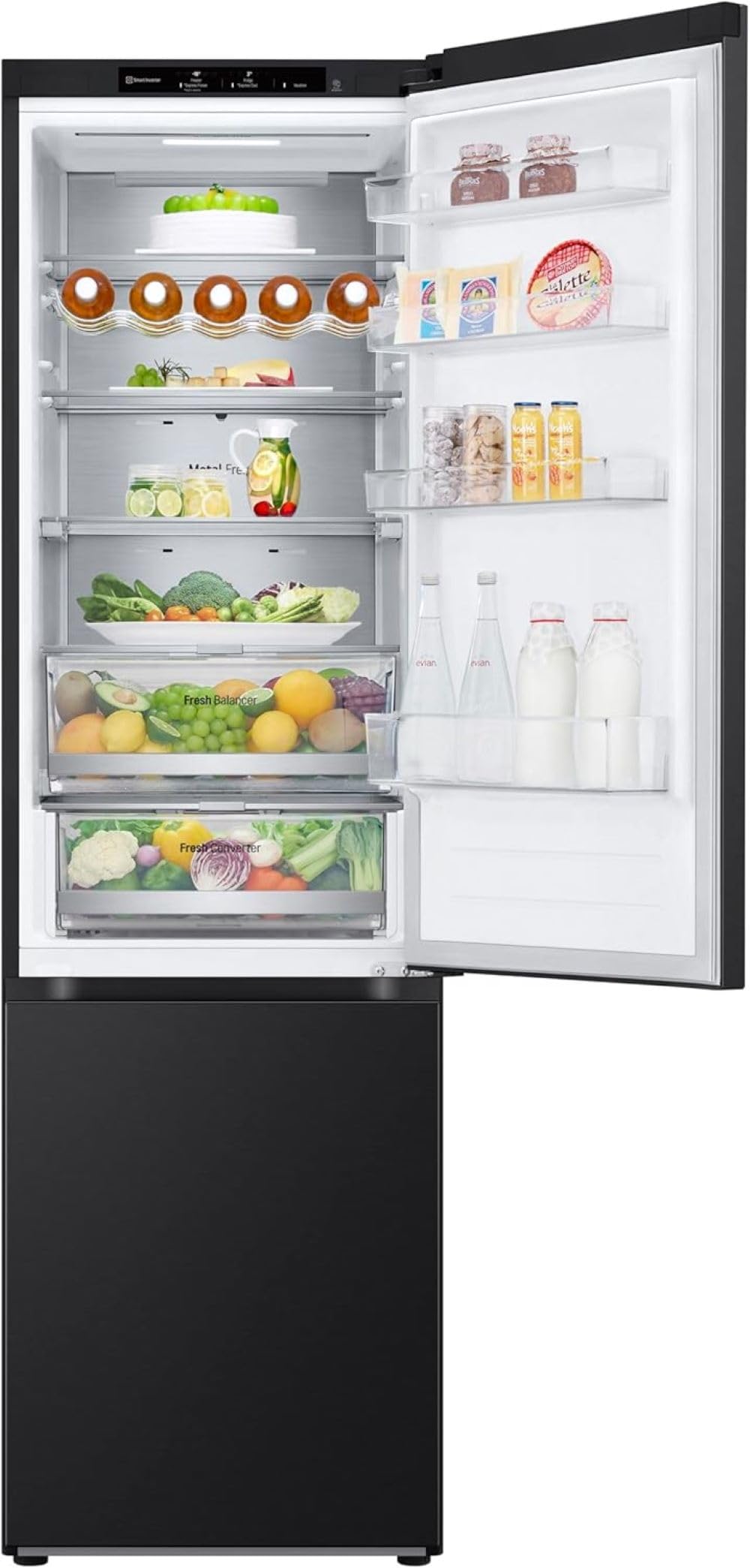 LG GBV3200CPY Fridge/Freezer Combination | 387 Litre Capacity | Total No Frost | Door Cooling | Linear Cooling | Multi-Airflow Recirculation Cooling