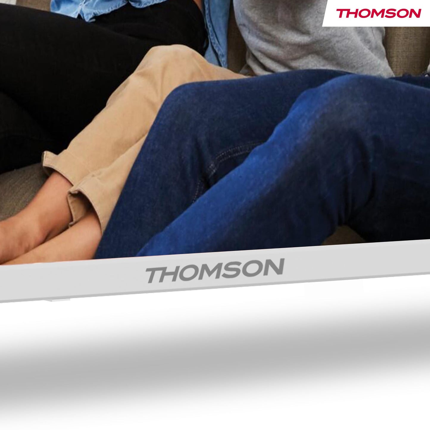 THOMSON 55QG6C14 QLED Plus Google Smart TV, Wi-Fi, Dolby Audio, Built-in Front Speaker, Bluetooth 5.1, Triple Tuner (Cable/Satellite/Antenna), HDMI, CI+, A+ Panel