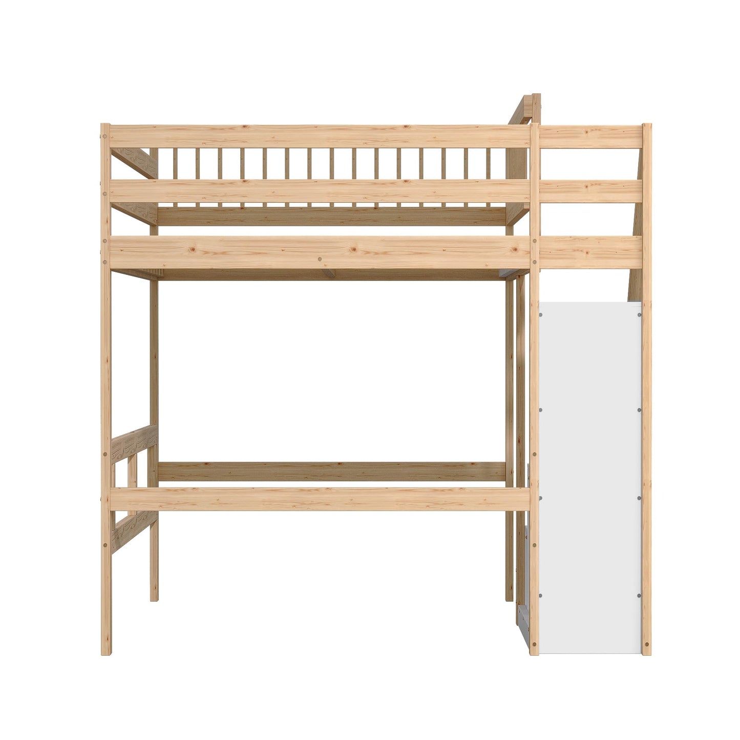 xixiworkshop Kinderbett 90x200cm Ausziehbett Bett mit Stauraum und USB-Steckdose/Mehreren Ablagefächern multifunktionales Jugendbett/Gästebett/Doppelbett mit Stauschrank Lattenrost,Ohne Matratze,Grau