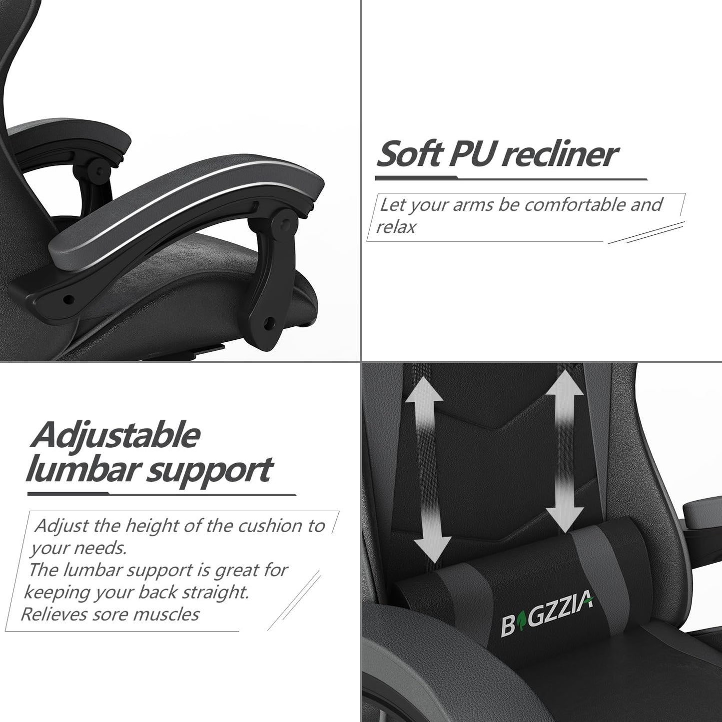 Racingreat Gaming Stuhl, Gamer Stühle, Ergonomisch Gaming Chair, Rückenlehne Einstellbar Pc-Stuhl, 360° Drehbar Gaming Sessel, Atmungsaktiver Bürostuhl für Jugendliche Jungen Mädchen Erwachsene Rosa