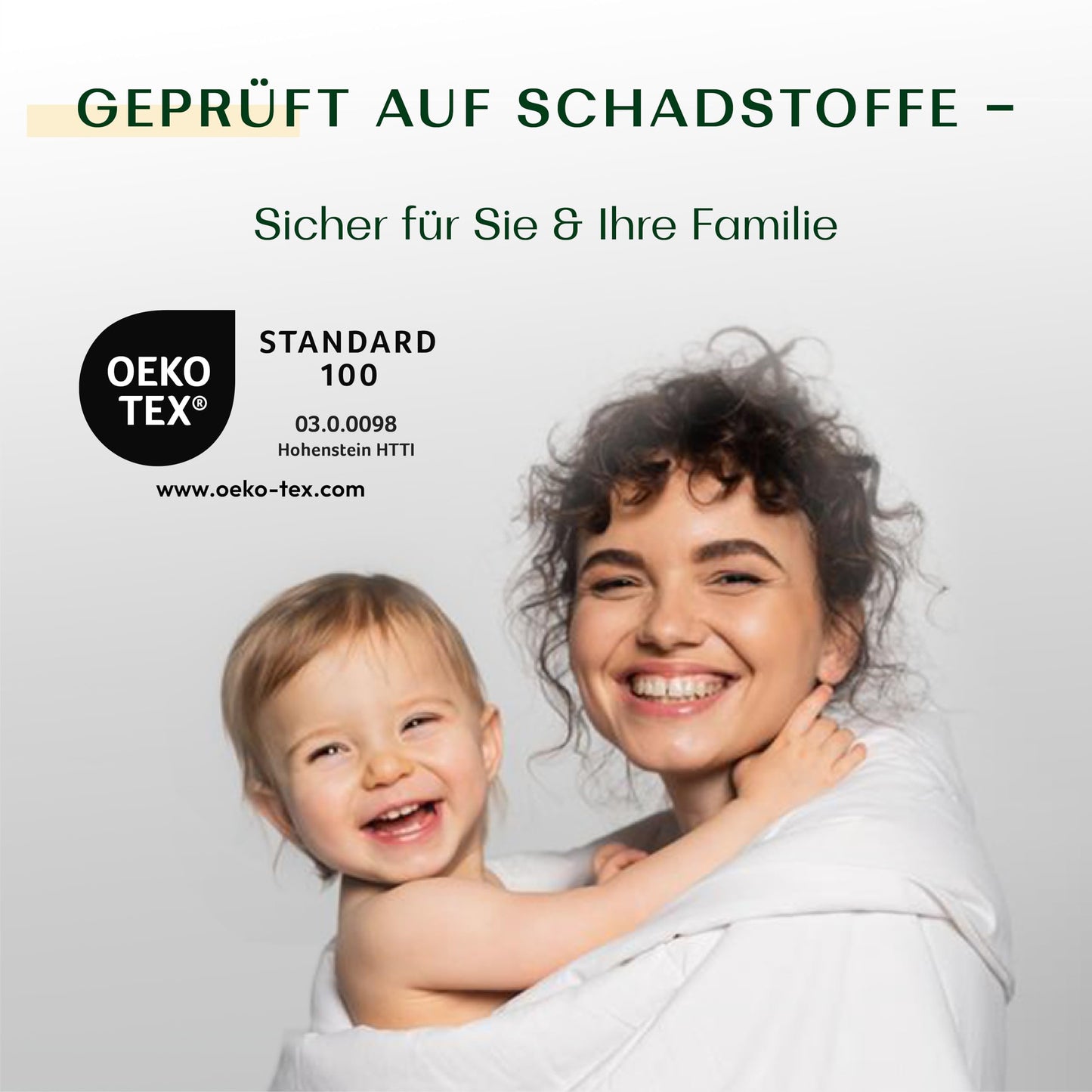 4 Seasons Duvet 135 x 200 cm, 2-Piece - All in One Quilt Summer and Winter Set with Microfibre - 250 GSM All Season Duvet + 150 GSM Summer Duvet, Oeko-Tex Certified & Washable