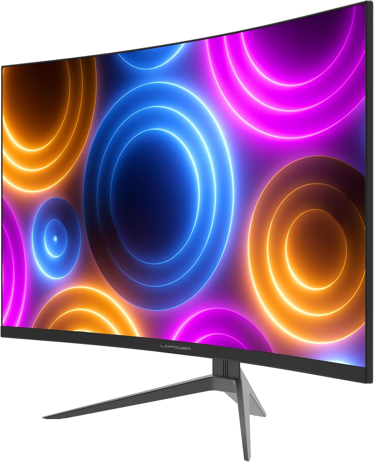 LC-POWER FHD Curved Monitor 32 Zoll, 165 Hz, 1920x1080, 1ms, 1500R und Freesync mit G-Sync-Kompatibilit, HDMI & DP, VESA, LC-M32-FHD-165-C-A