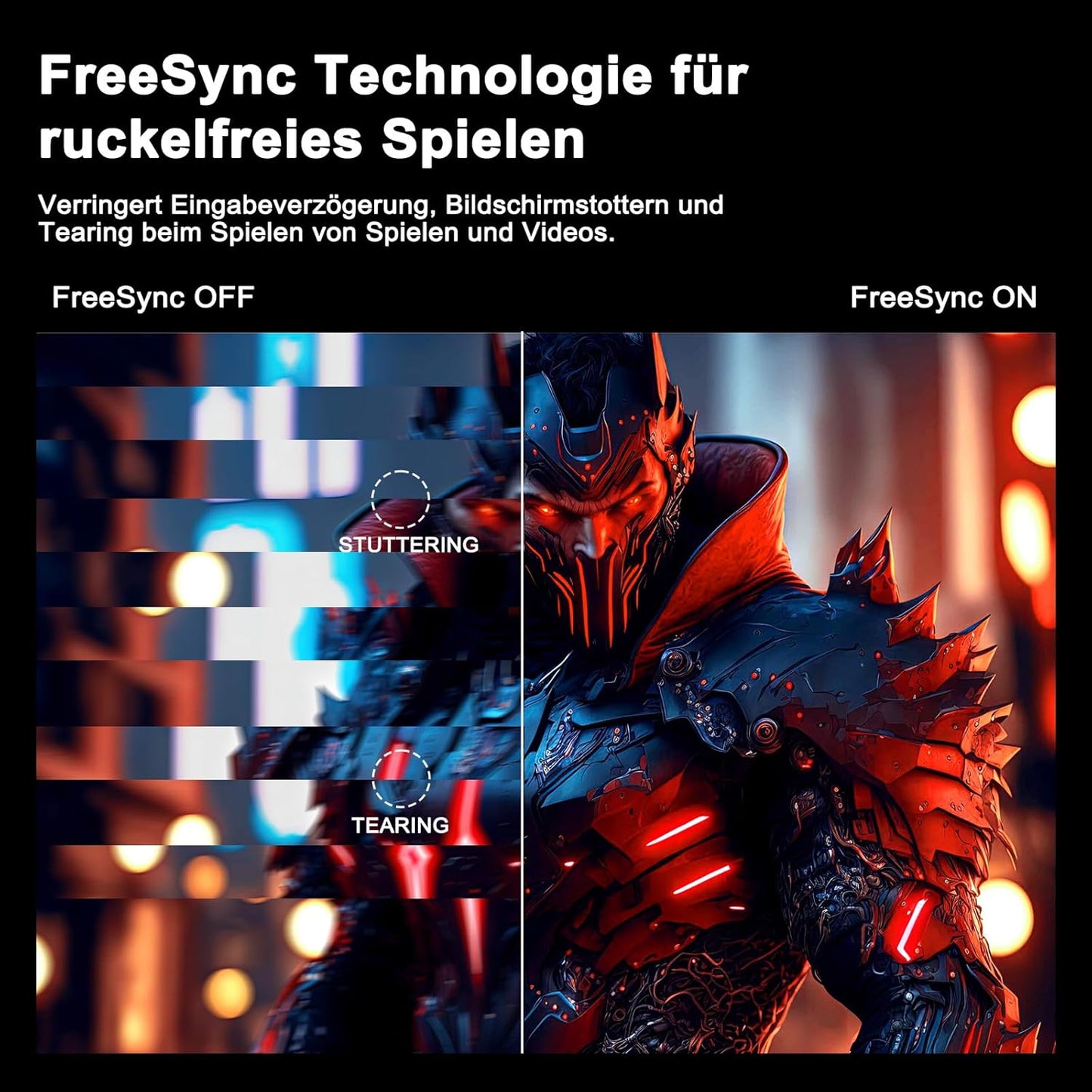 Minifire 24 Zoll Monitor, 100Hz, Full HD(1980x1080p),5ms(OD), Adaptive-Sync, sRGB110%, Eye-Care,VESA, PC Bildschirm mit HDMI USB-C Ports - MF24X3AL
