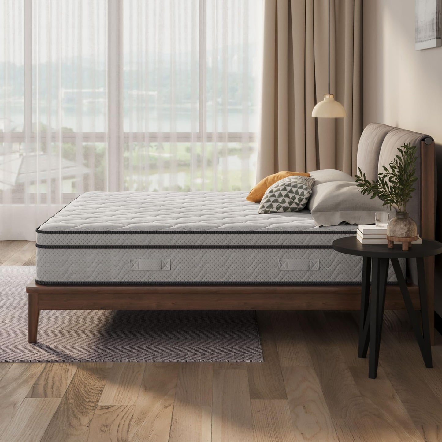 Vesgantti Matratze 180x200 höhe 22cm H3 7-Zonen Taschenfederkernmatratze Mittelfeste Orthopädischem Kaltschaummatratze Öko-Tex Zertifiziert Matratzen Klassik BoxTop