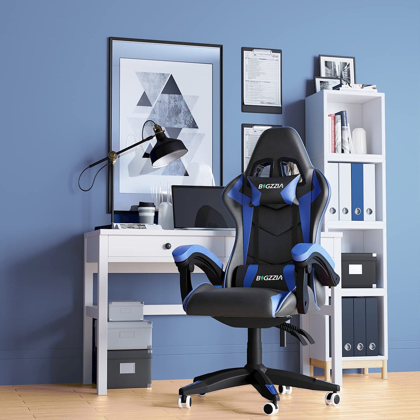 Racingreat Gaming Stuhl, Gamer Stühle, Ergonomisch Gaming Chair, Rückenlehne Einstellbar Pc-Stuhl, 360° Drehbar Gaming Sessel, Atmungsaktiver Bürostuhl für Jugendliche Jungen Mädchen Erwachsene Rosa