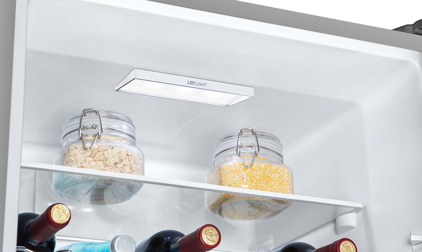 Gorenje N 619EAW4 Fridge-Freezer Combination, LED Display, 186 cm, 300 L, NoFrostPlus, Vegetable Compartment with Moisture Control, FastFreeze, White