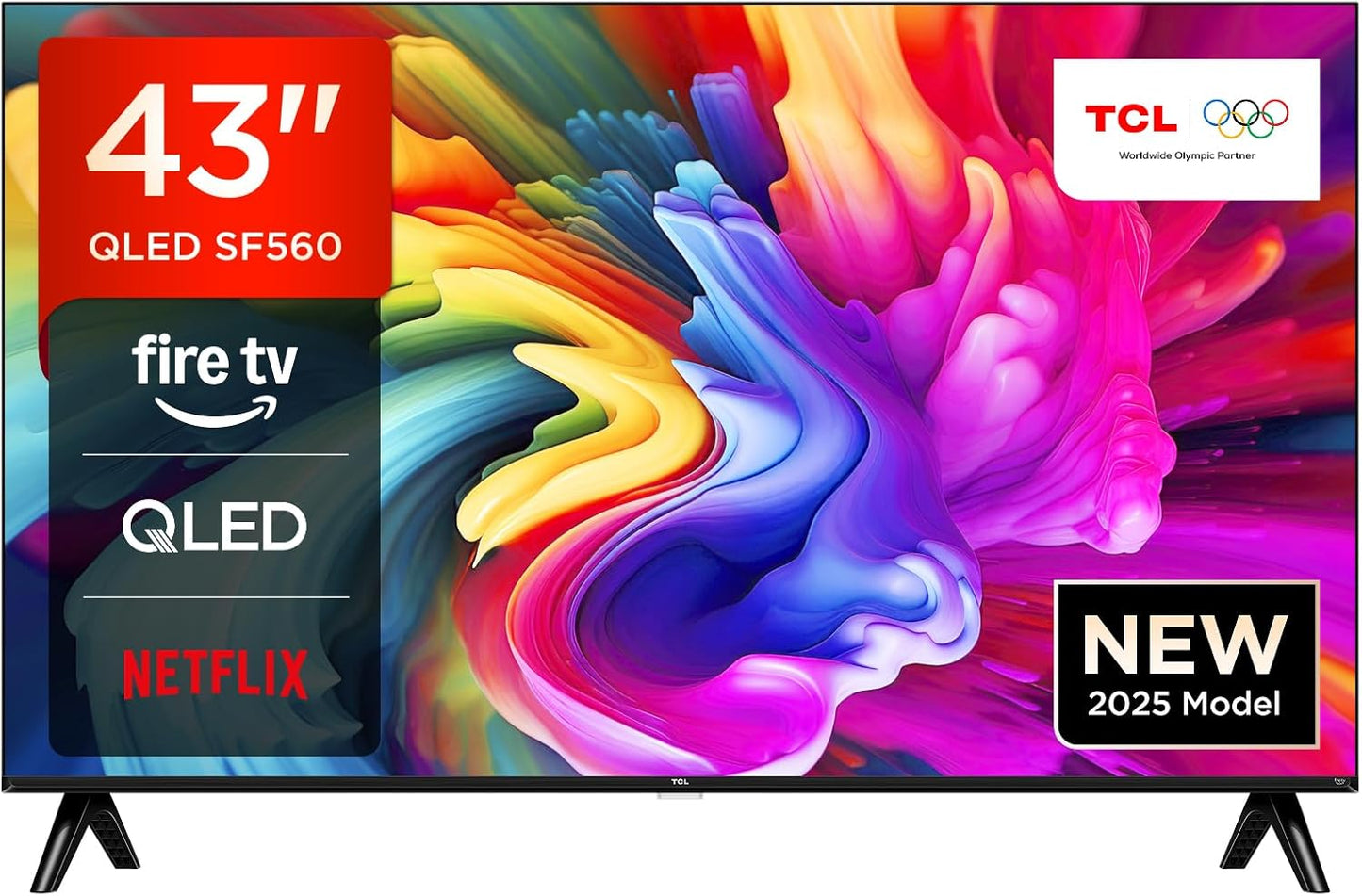 TCL 50PF650 50-Zoll 4K Ultra HD, HDR TV, Smart LED Fire TV (Dolby Vision, Dolby Atmos, DTS, HDR 10, Alexa integriert, Airplay2, Miracast)