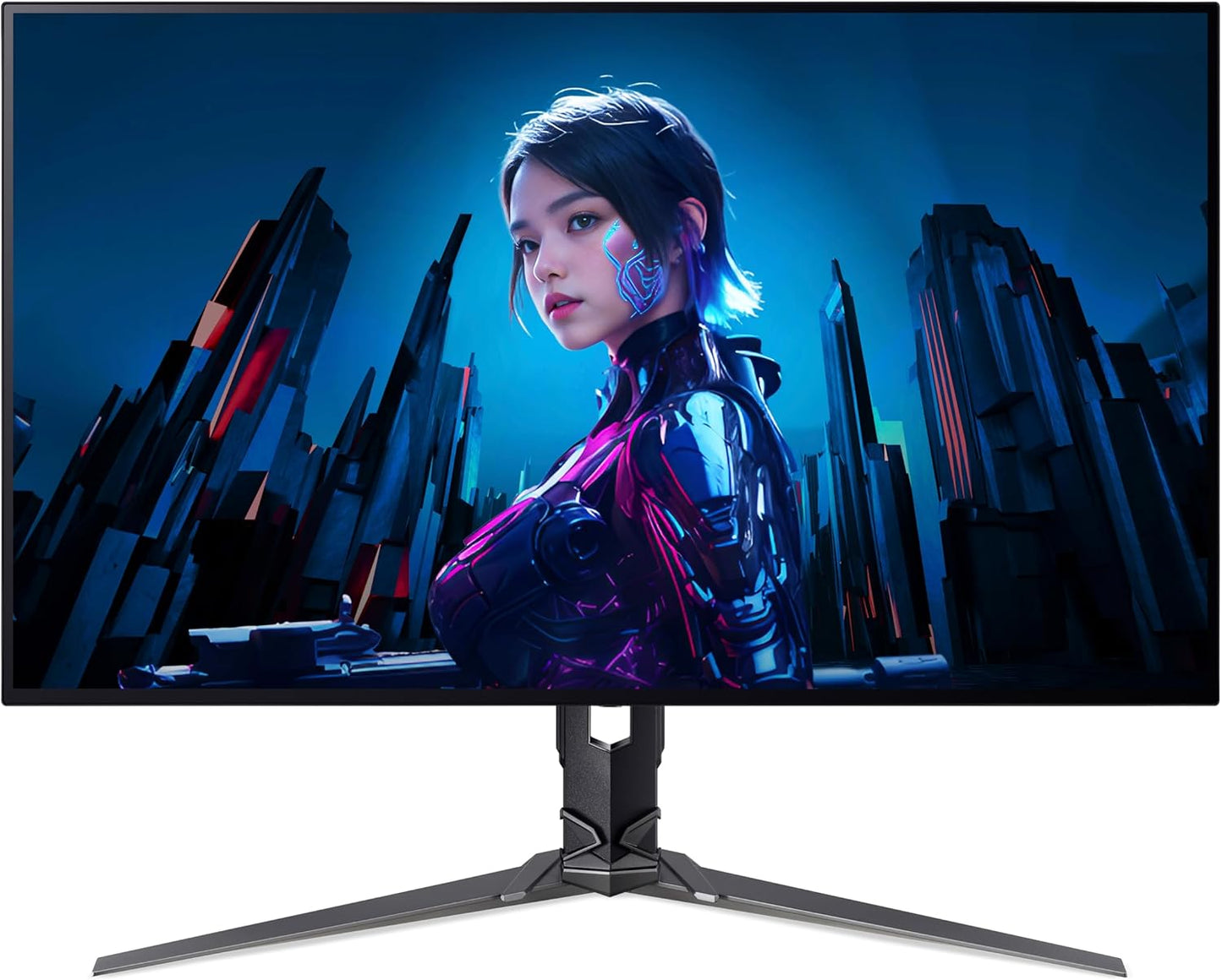 Acer Predator XB273KV3 Gaming Monitor 27 Inch (69 cm Screen) 4K (UHD), Agile Splendor IPS, 160Hz, 1ms/0.5ms (GTG, Min.), DP 1.4, 2xHDMI 2.1, Height-Adjustable, Rotatable, FreeSync Premium