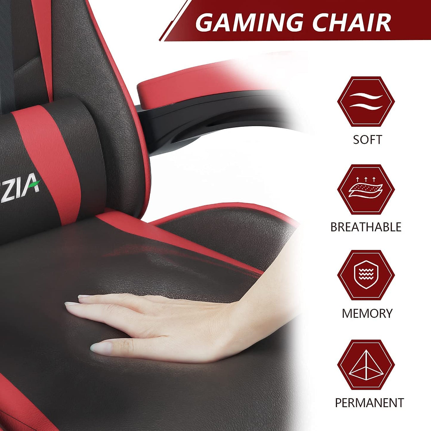 Racingreat Gaming Stuhl, Gamer Stühle, Ergonomisch Gaming Chair, Rückenlehne Einstellbar Pc-Stuhl, 360° Drehbar Gaming Sessel, Atmungsaktiver Bürostuhl für Jugendliche Jungen Mädchen Erwachsene Rosa