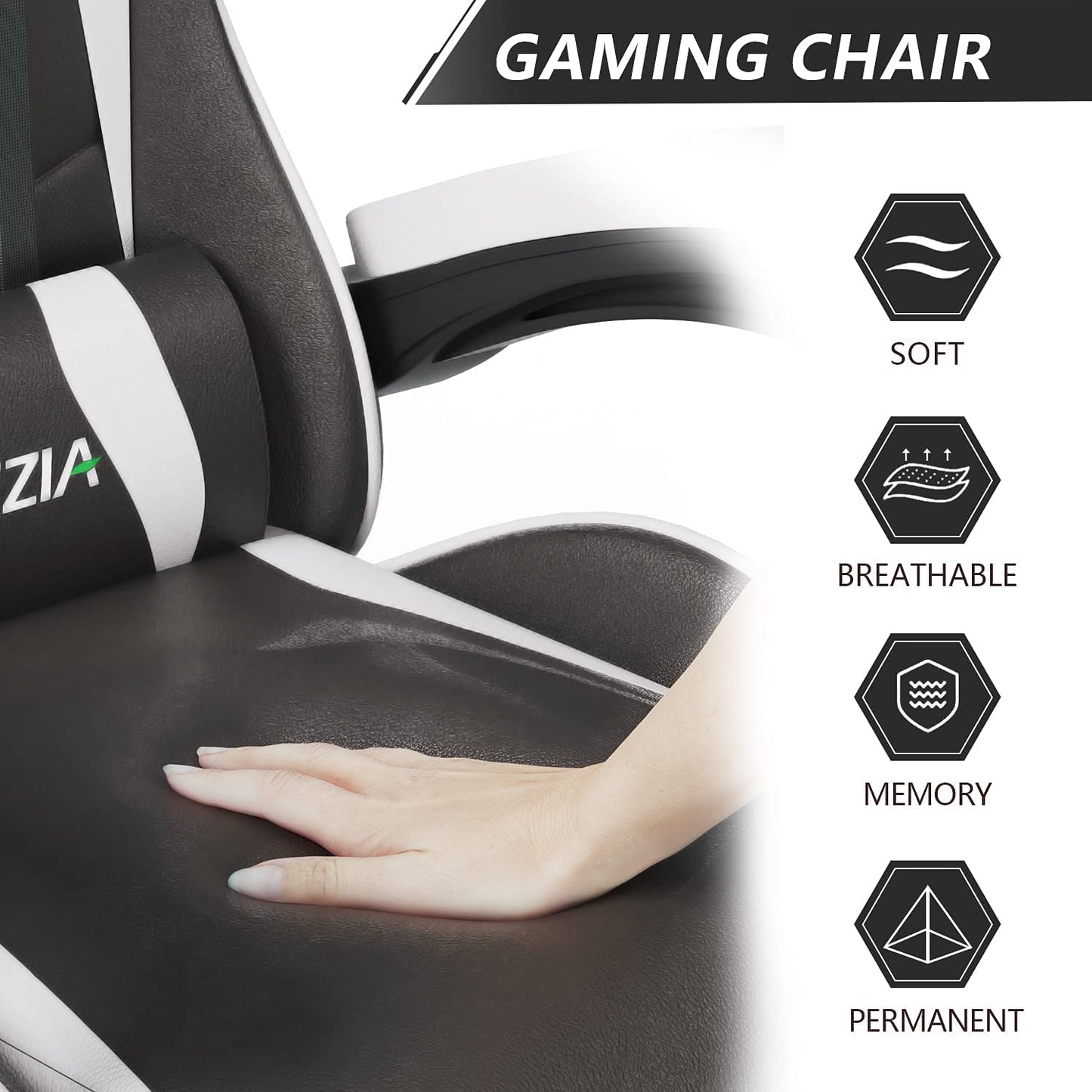 Racingreat Gaming Stuhl, Gamer Stühle, Ergonomisch Gaming Chair, Rückenlehne Einstellbar Pc-Stuhl, 360° Drehbar Gaming Sessel, Atmungsaktiver Bürostuhl für Jugendliche Jungen Mädchen Erwachsene Rosa