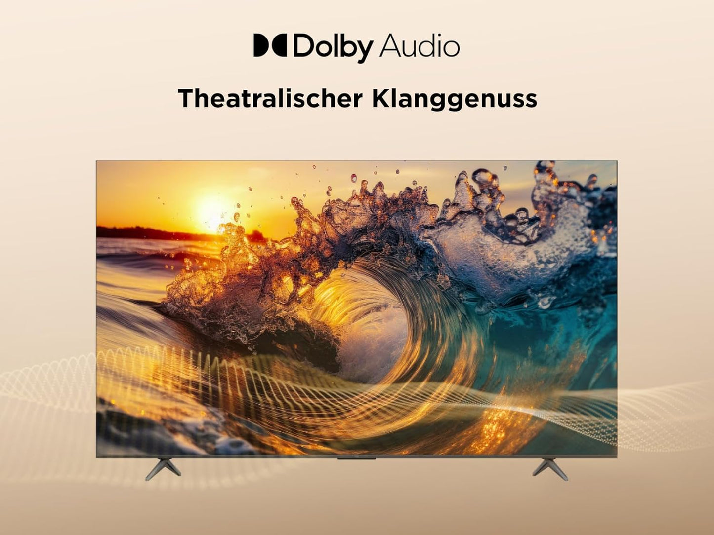 TCL 50PF650 50-Zoll 4K Ultra HD, HDR TV, Smart LED Fire TV (Dolby Vision, Dolby Atmos, DTS, HDR 10, Alexa integriert, Airplay2, Miracast)