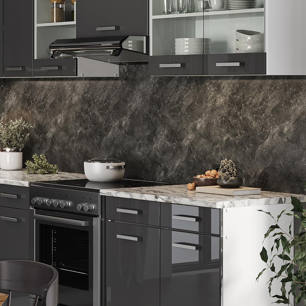 Vicco Kitchen Unit L 210 cm Kitchen Block Angle Corner Built-in Sonoma Oak - Freely Combinable Units - R-Line