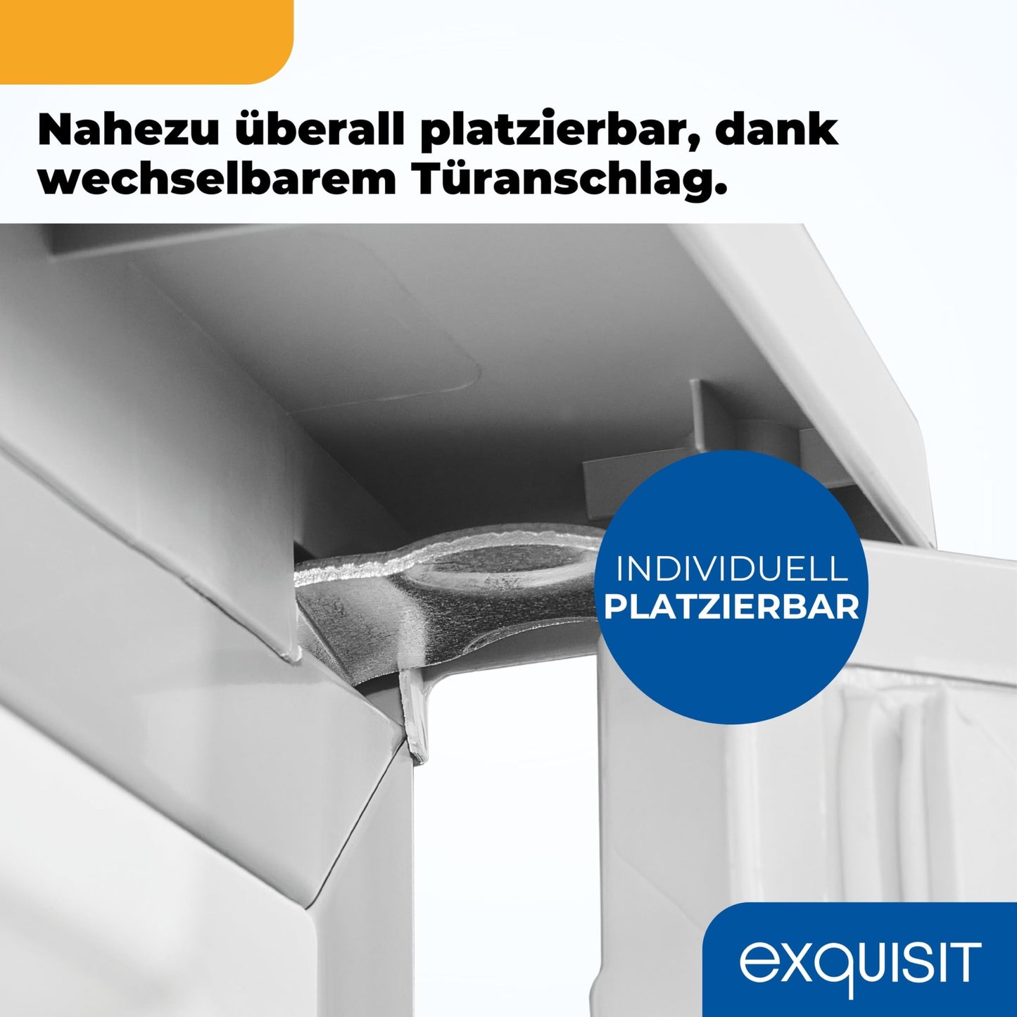 Exquisit KS585-V-091E Full-Room Refrigerator, 75 Litres, Freestanding, Small and Compact, 45 cm Wide, LED Interior Lighting