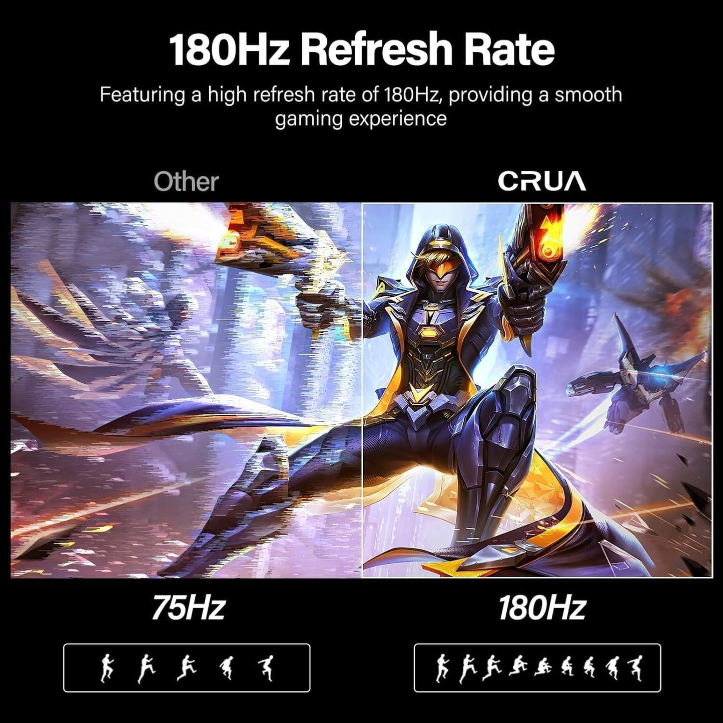 32 Zoll Curved Gaming Monitor, 1K Full HD 1080P (1920x1080), 240Hz, 1ms, 1500R, AdaptiveSync, DCI-P3 90%, SRGB100%, Eye Care