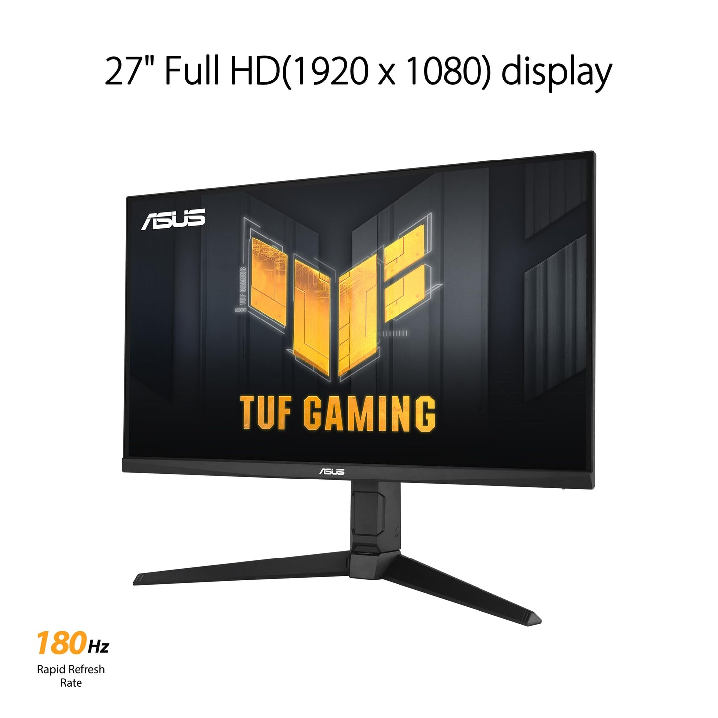 ASUS TUF Gaming VG34VQL1B, 34 Inch UWQHD Curved Monitor, 165 Hz, 1 ms MPRT, FreeSync Premium, DisplayHDR 400, VA Panel, 21:9, 3440 x 1440, DisplayPort, HDMI, USB, Ergonomic, Black
