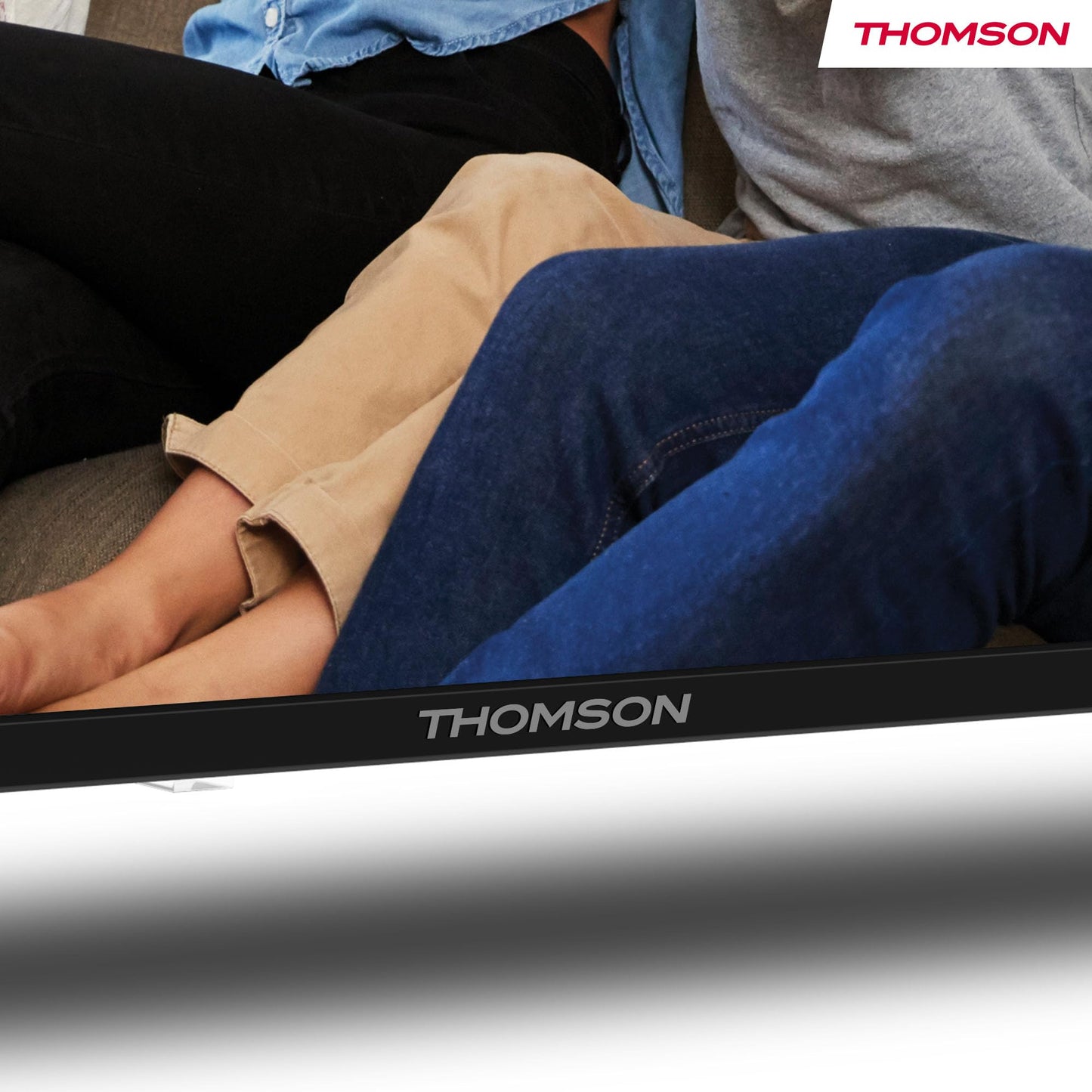 THOMSON 55QG6C14 QLED Plus Google Smart TV, Wi-Fi, Dolby Audio, Built-in Front Speaker, Bluetooth 5.1, Triple Tuner (Cable/Satellite/Antenna), HDMI, CI+, A+ Panel