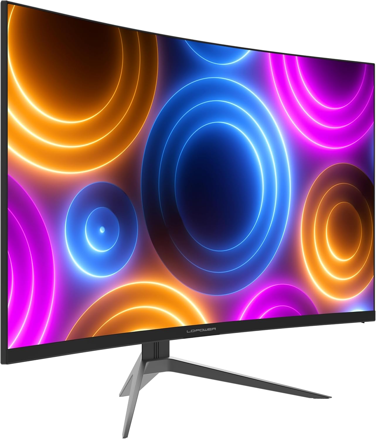 LC-POWER FHD Curved Monitor 32 Zoll, 165 Hz, 1920x1080, 1ms, 1500R und Freesync mit G-Sync-Kompatibilit, HDMI & DP, VESA, LC-M32-FHD-165-C-A