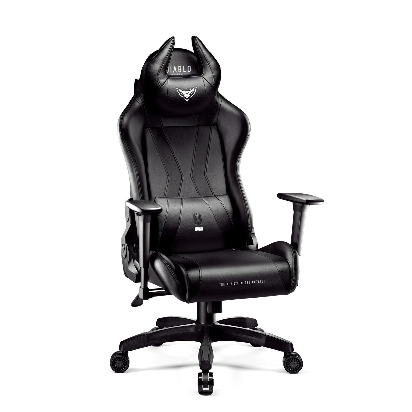 Diablo X-Horn Gaming Office Chair Desk Chair 3D Armrests Ergonomic Design Neck / Lumbar Cushion Imitation Leather Rocker Function