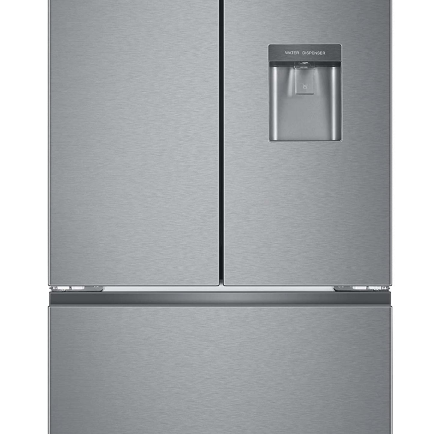 Haier French Door Kühl-Gefrierkombination 70 cm Breite I 402 L French Door Kühlschrank, freistehend I Doppeltür Kühlschrank mit Gefrierfach, No Frost I LED, Touch-Display I FD 70 SERIE 3 HFR3718ENMM
