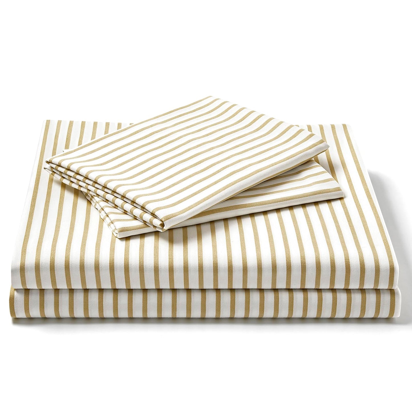 FreshCulture Queen Sheet Set - Ultra Soft Sheets for Queen Size Bed - Brushed Microfiber - Deep Pockets - Easy Care - Cooling & Breathable Sheets - 4 Pieces Hotel Luxury Queen Bed Sheets (White)