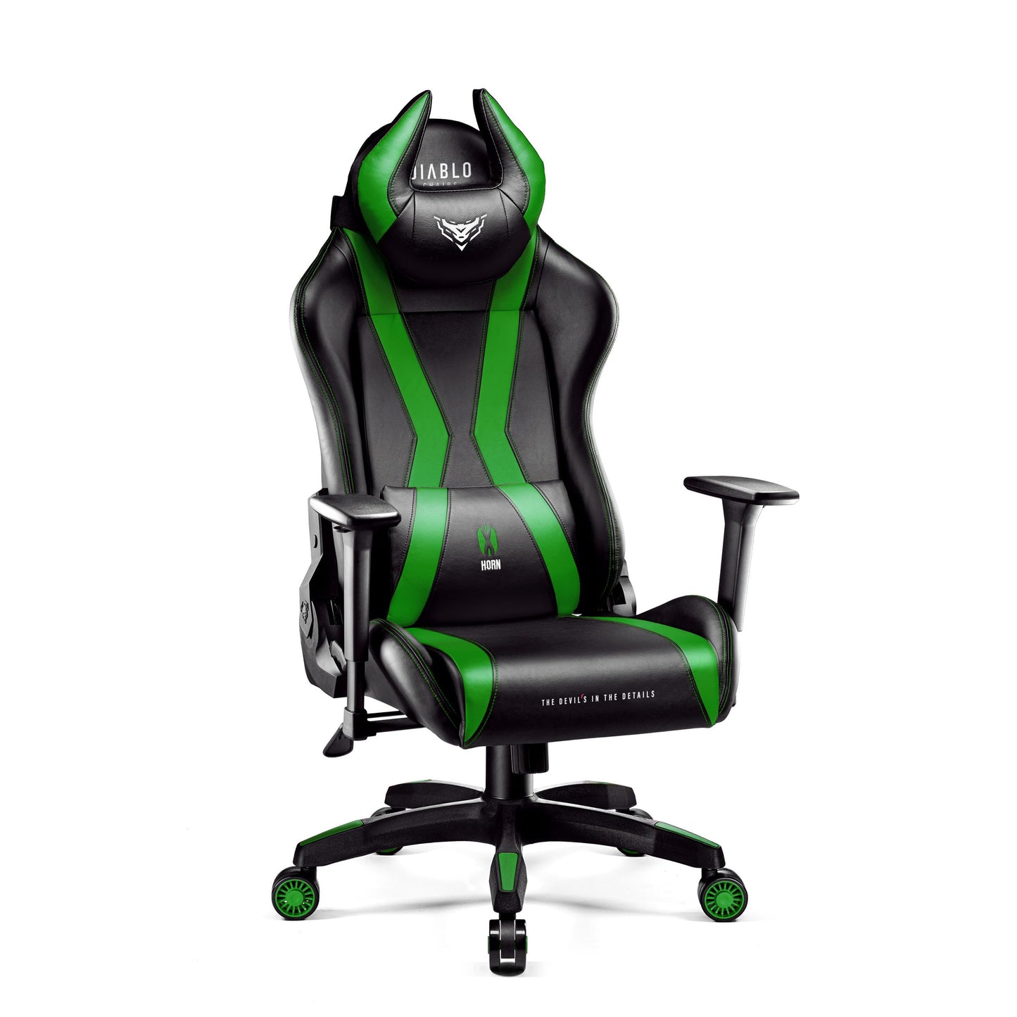 Diablo X-Horn Gaming Office Chair Desk Chair 3D Armrests Ergonomic Design Neck / Lumbar Cushion Imitation Leather Rocker Function