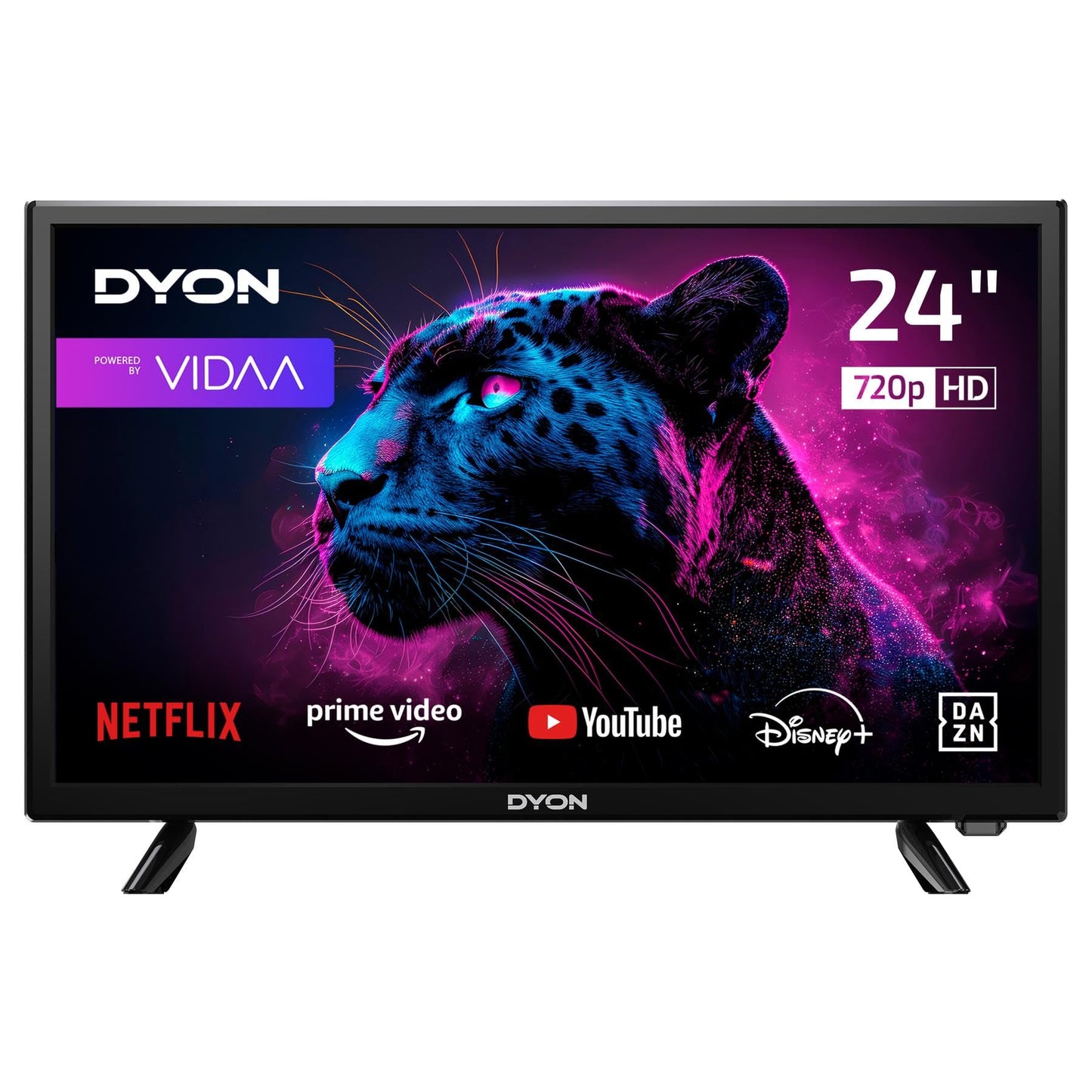 DYON Movie Smart 43 VX TV, 43 inches (108 cm), Full HD Smart TV, HD Triple Tuner (DVB-C/-S2/-T2), App Store, Prime Video, Netflix, YouTube, DAZN, Disney+ (Model 2023)