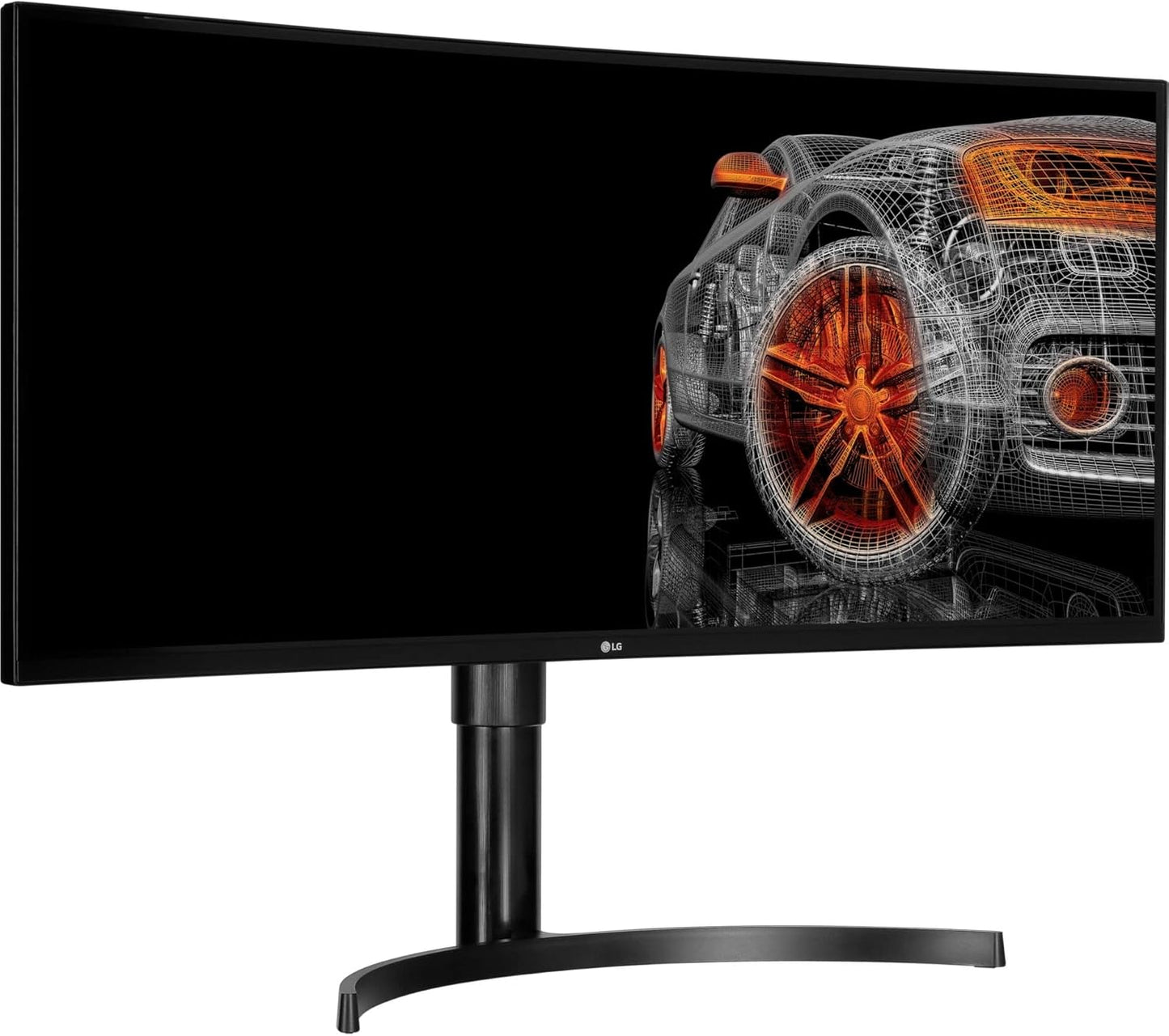 LG UltraWide Curved QHD Monitor 35WN75CP-B 89 cm - 35 Zoll, VA-Panel, HDR10, AMD FreeSync, Schwarz
