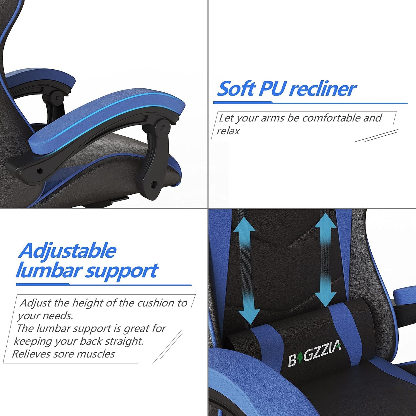 Racingreat Gaming Stuhl, Gamer Stühle, Ergonomisch Gaming Chair, Rückenlehne Einstellbar Pc-Stuhl, 360° Drehbar Gaming Sessel, Atmungsaktiver Bürostuhl für Jugendliche Jungen Mädchen Erwachsene Rosa