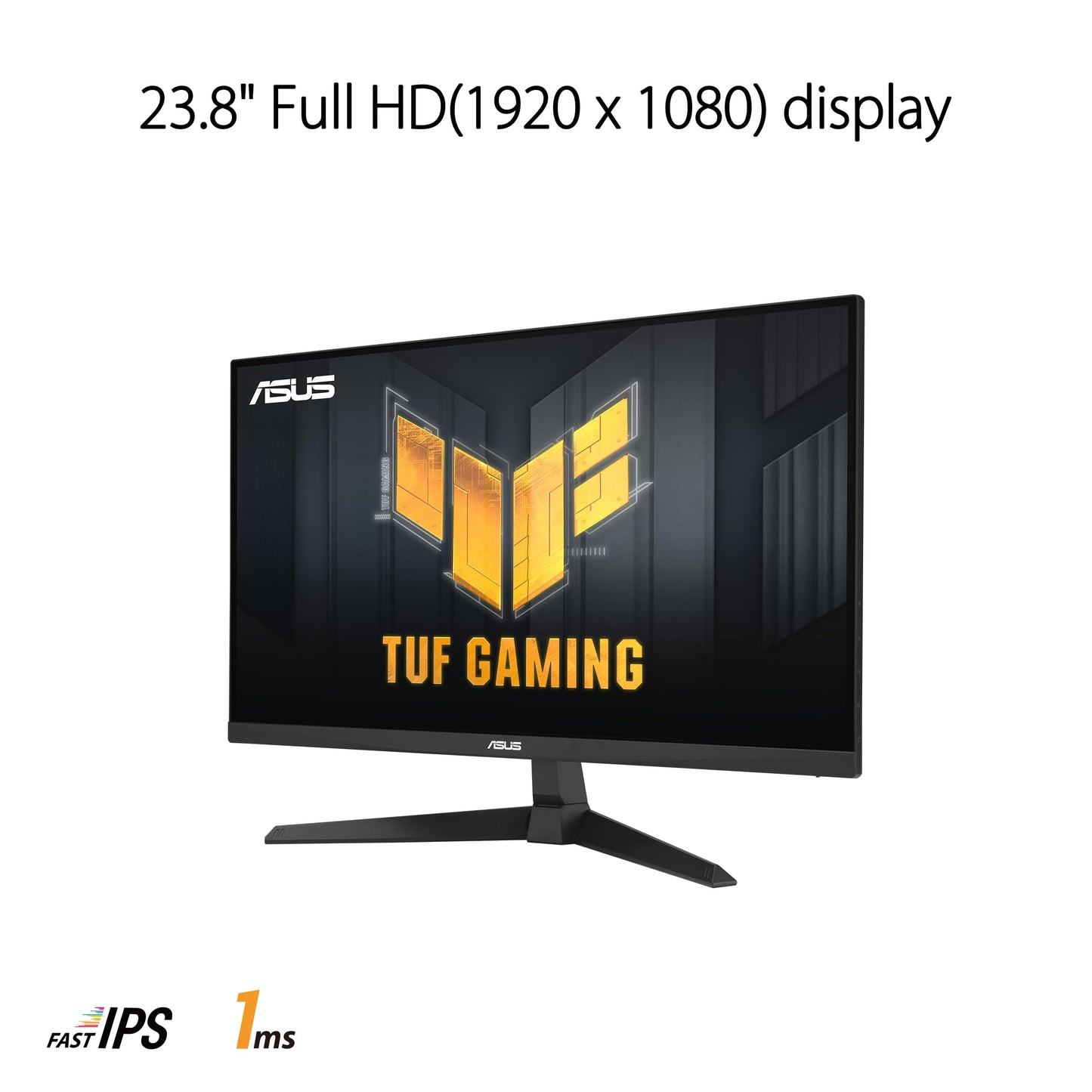 ASUS TUF Gaming VG259Q3A - 25 Zoll Full HD Monitor - 180 Hz, 1ms GtG, FreeSync, Adaptive Sync, ELMB, GameFast Input - Fast-IPS Panel, 16:9, 1920x1080, DisplayPort, HDMI, Speaker