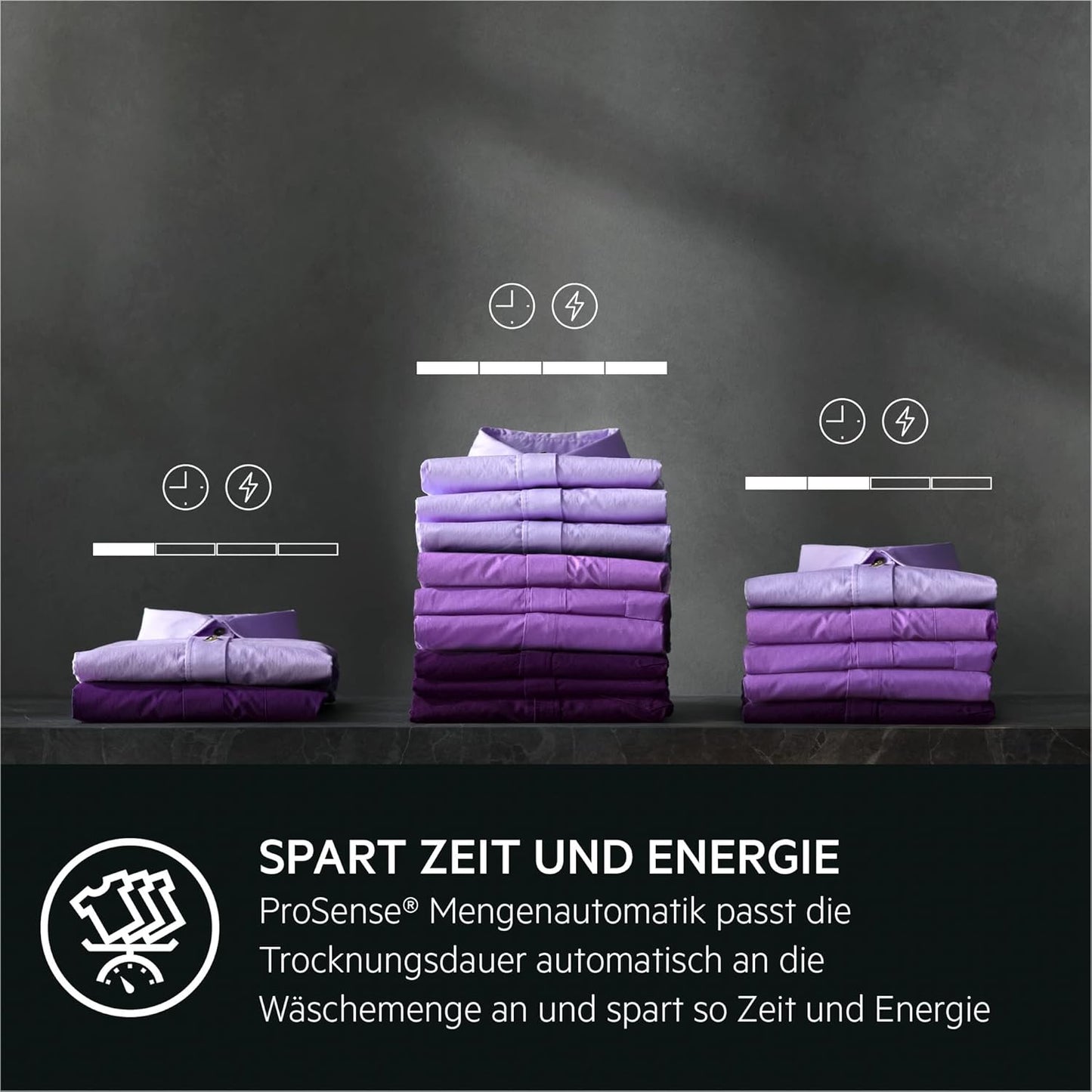 AEG Wärmepumpentrockner Serie 9000 mit AbsoluteCare Plus, Daunentrocknung – Punktgenaue Trockenergebnisse mit 3D-Scan, Testsieger der Stiftung Warentest, 8 kg, A+++, Schontrommel, TR9AMZ2024