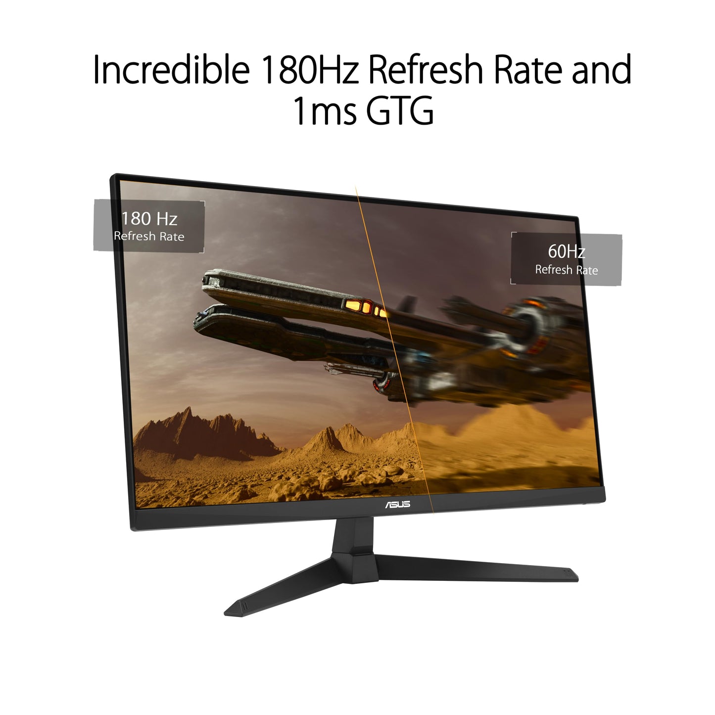 ASUS TUF Gaming VG259Q3A - 25 Zoll Full HD Monitor - 180 Hz, 1ms GtG, FreeSync, Adaptive Sync, ELMB, GameFast Input - Fast-IPS Panel, 16:9, 1920x1080, DisplayPort, HDMI, Speaker