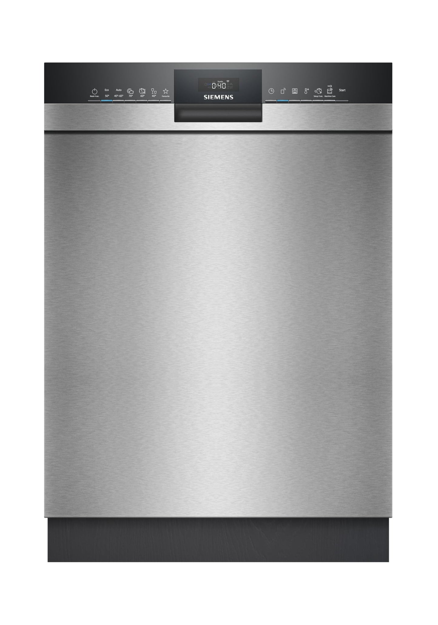 Siemens SN43ES06VE, iQ300 Smart Dishwasher, Undermount Dishwasher, 60 cm, Cutlery Drawer, Automatic Door Opening, Triple rackMatic, Particularly Quiet, intesiveZone, varioSpeed, aquaStop