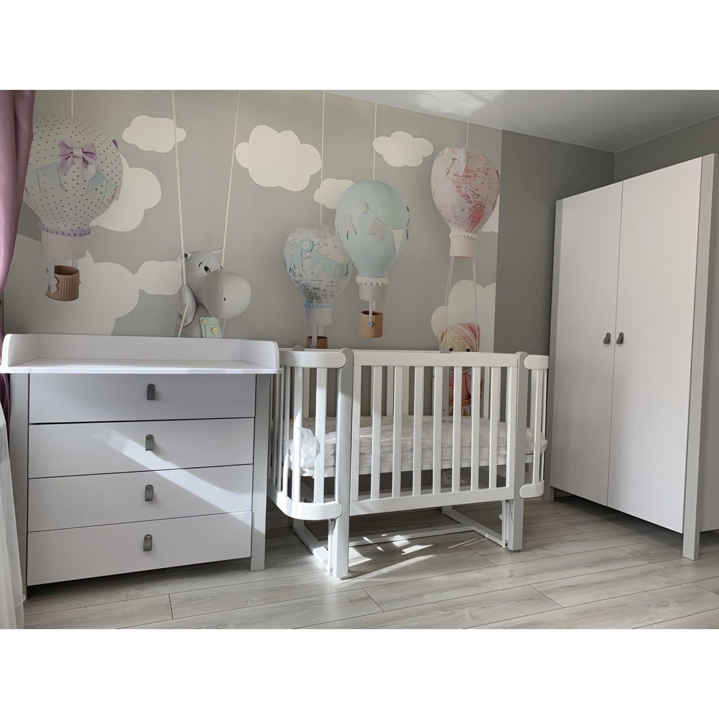 Veres Monaco Beech Baby Cot