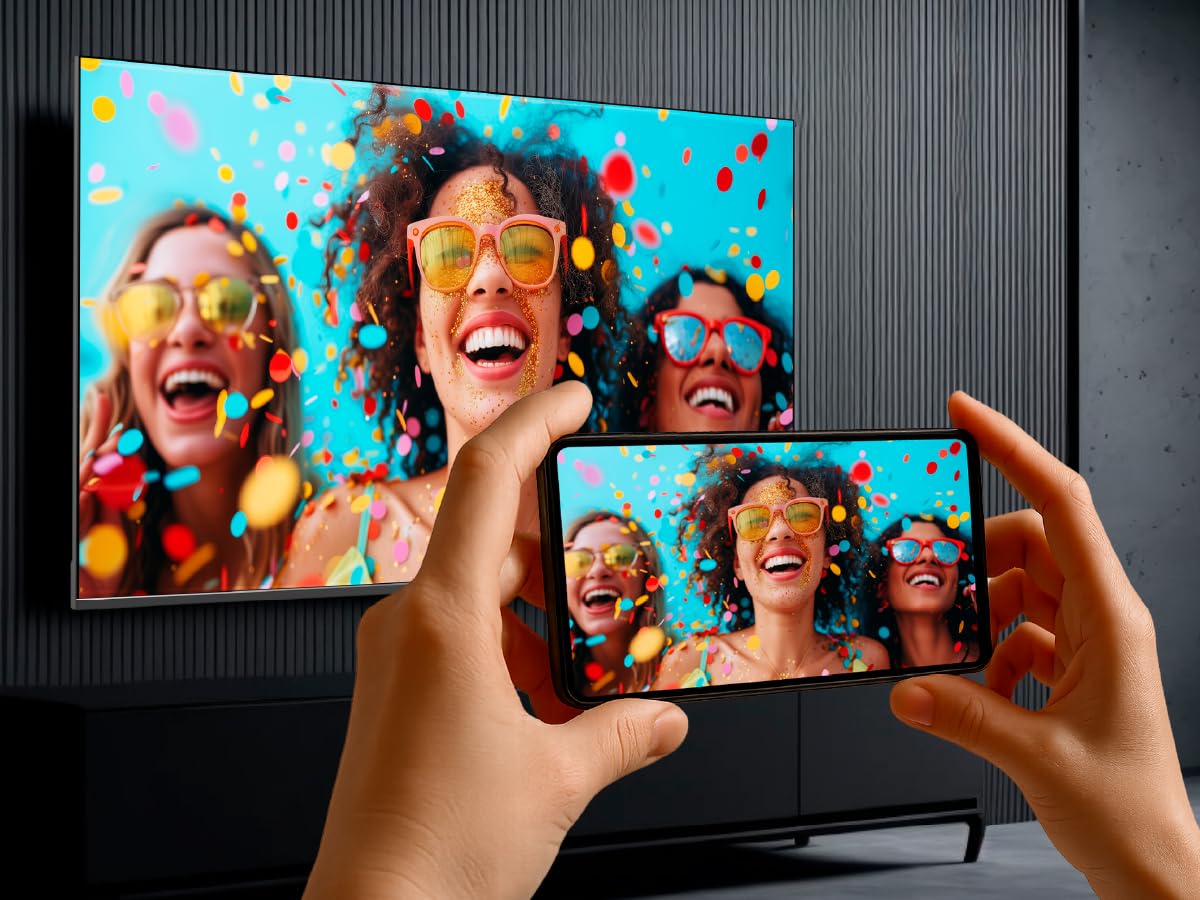 DYON Movie Smart 43 VX TV, 43 inches (108 cm), Full HD Smart TV, HD Triple Tuner (DVB-C/-S2/-T2), App Store, Prime Video, Netflix, YouTube, DAZN, Disney+ (Model 2023)