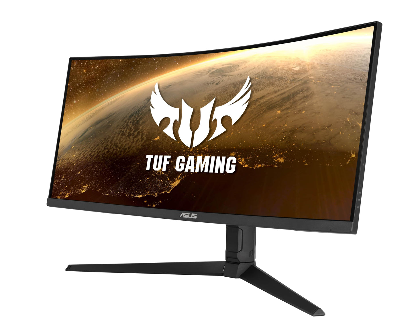 ASUS TUF Gaming VG34VQL1B, 34 Inch UWQHD Curved Monitor, 165 Hz, 1 ms MPRT, FreeSync Premium, DisplayHDR 400, VA Panel, 21:9, 3440 x 1440, DisplayPort, HDMI, USB, Ergonomic, Black